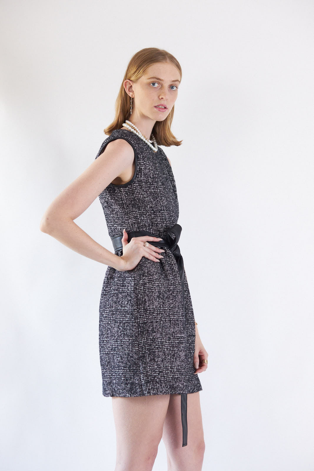 Introducing the Boss Woman Tweed Dress from Le Réussi!