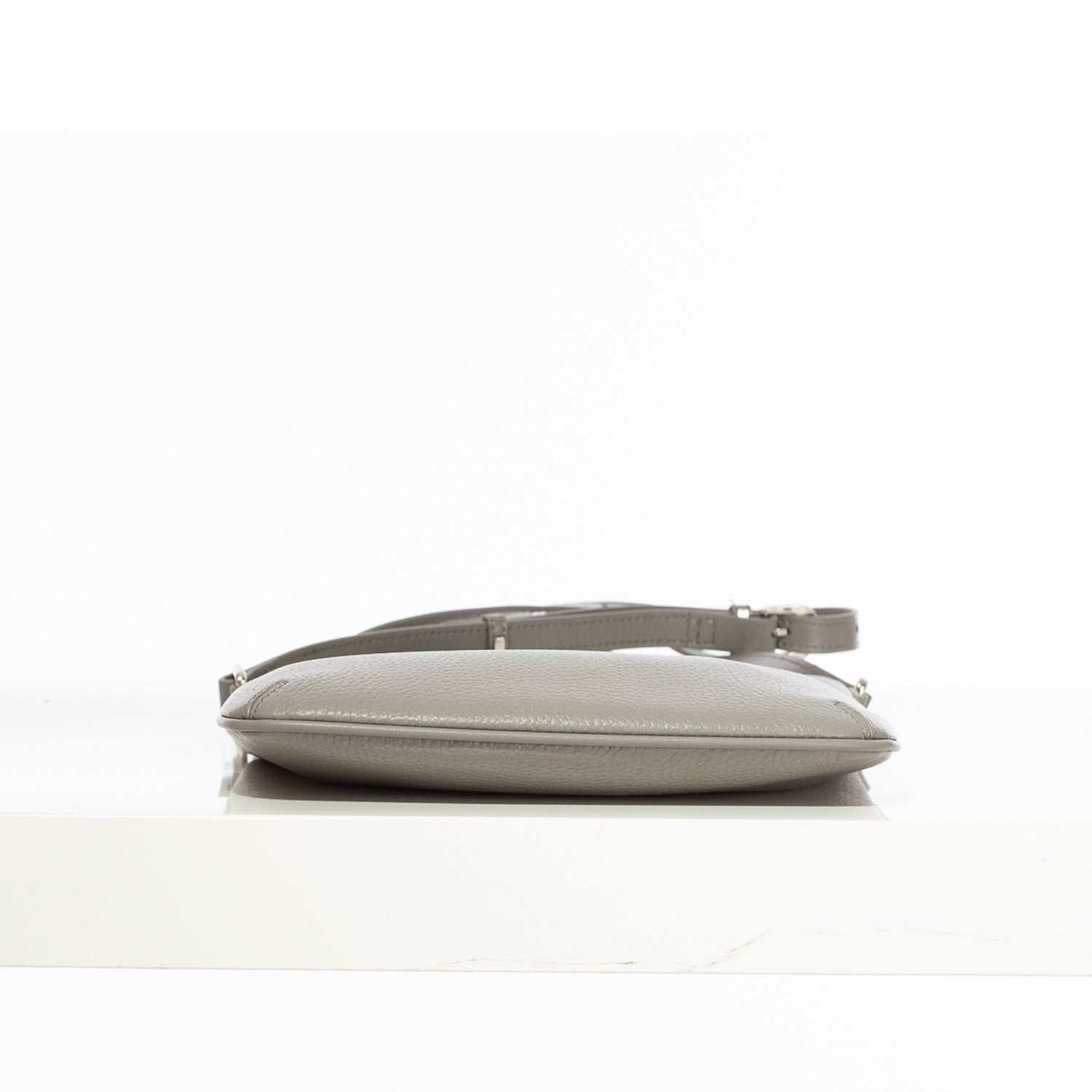 Gray Leather Crossbody Bag - Fashion and Functionality in a Stylish Gray Leather Crossbody Bag