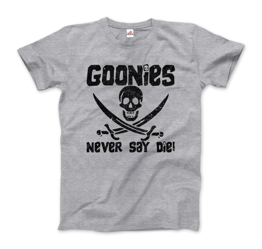 The Goonies Never Say Die Distressed Design T-Shirt - Nostalgic Adventure Gear