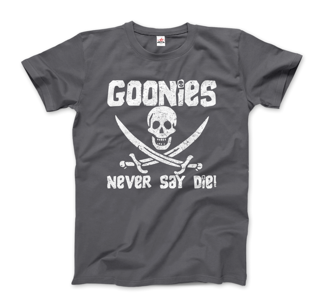 The Goonies Never Say Die Distressed Design T-Shirt - Nostalgic Adventure Gear